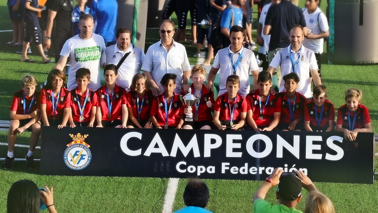 Alboraya UD (Alevin A), Campeón de la Copa Federación 2017