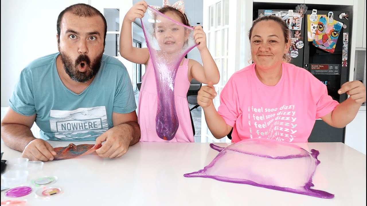 BÜYÜK, ORTA, veya KÜÇÜK SLİME YARIŞMASI !? BUĞLEM KOPTU