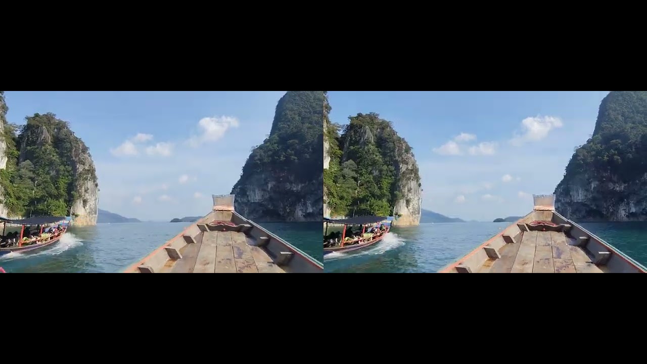 3D/SBS/Stereo video snippets with Xreal Beam Pro from Thailand