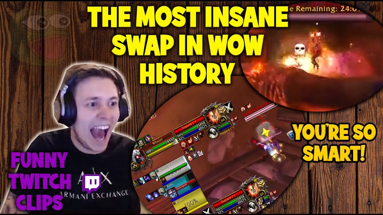 THE MOST INSANE SWAP EVER MADE! | Whaazz funny twitch clips |