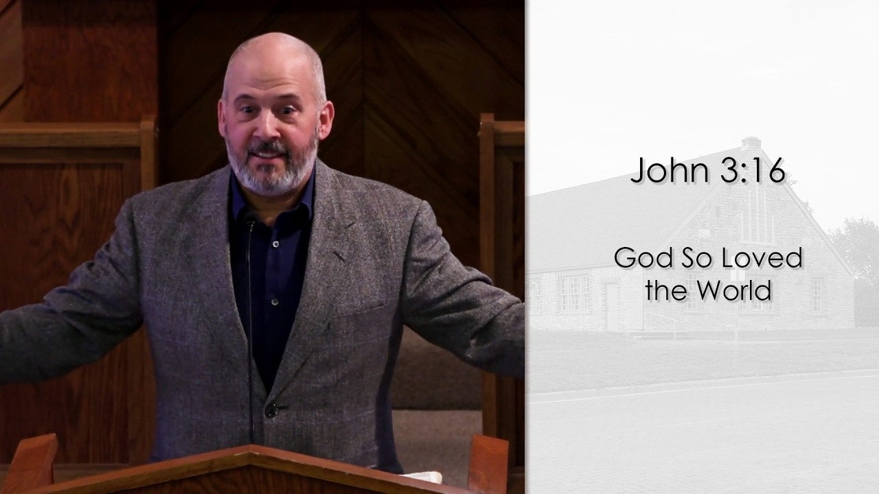 Pastor Bernard Streeter—John 3:16; God So Loved the World (2/15/2026)