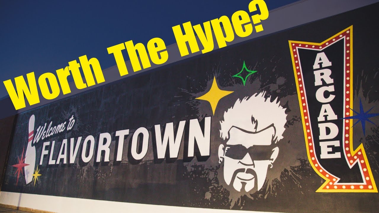 Full Review | Guy Fieri's Downtown Flavortown Restaurant & Arcade | Pigeon Forge TN
