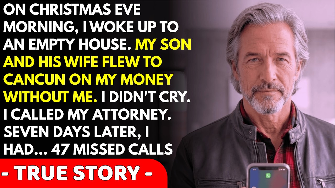 I Came Downstairs on Christmas Eve to an Empty House - My Son and His Wife Flew to Cancun on MY...