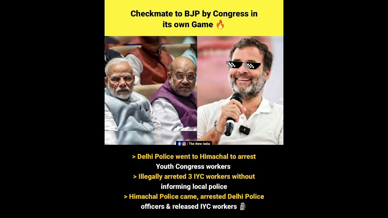 Congress Turns the Tables on BJP: Himachal Drama Sparks Political Storm 🔥
