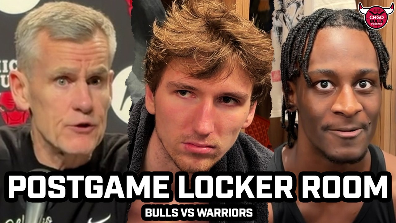 POSTGAME LOCKER ROOM: Matas Buzelis Talks CAREER Night in Thrilling OT Win Over Warriors