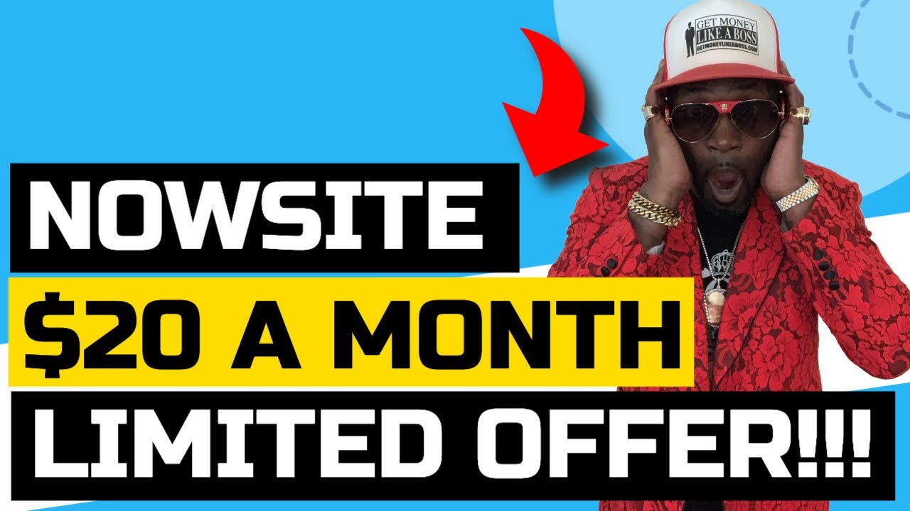Nowsite Marketing $20 a Month For The Next 12 Months Deal - Limited Offer!