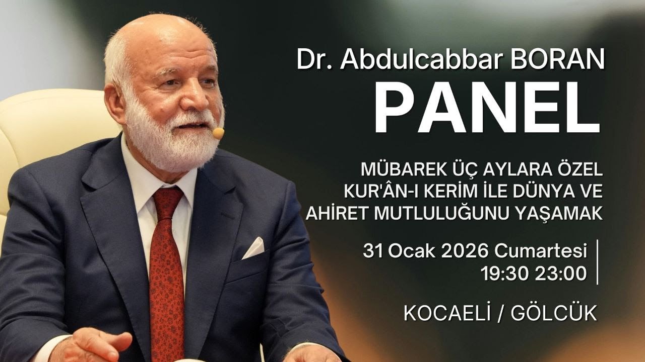 Dr. Abdulcabbar Boran ile Kocaeli Paneli