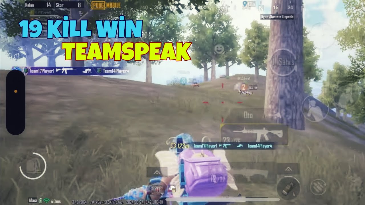1200$ EVENT TEAMSPEAK 19 KİLL WİN / SOLO 6 / PUBG MOBİLE / İPhone 14 Pro