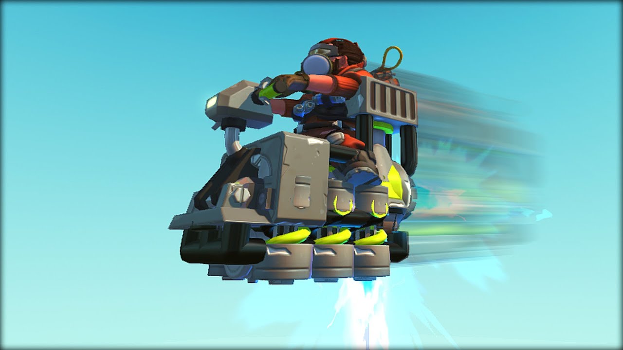 The Secret Behind My High Speed Vanilla Flyer! (Scrap Mechanic Gameplay)
