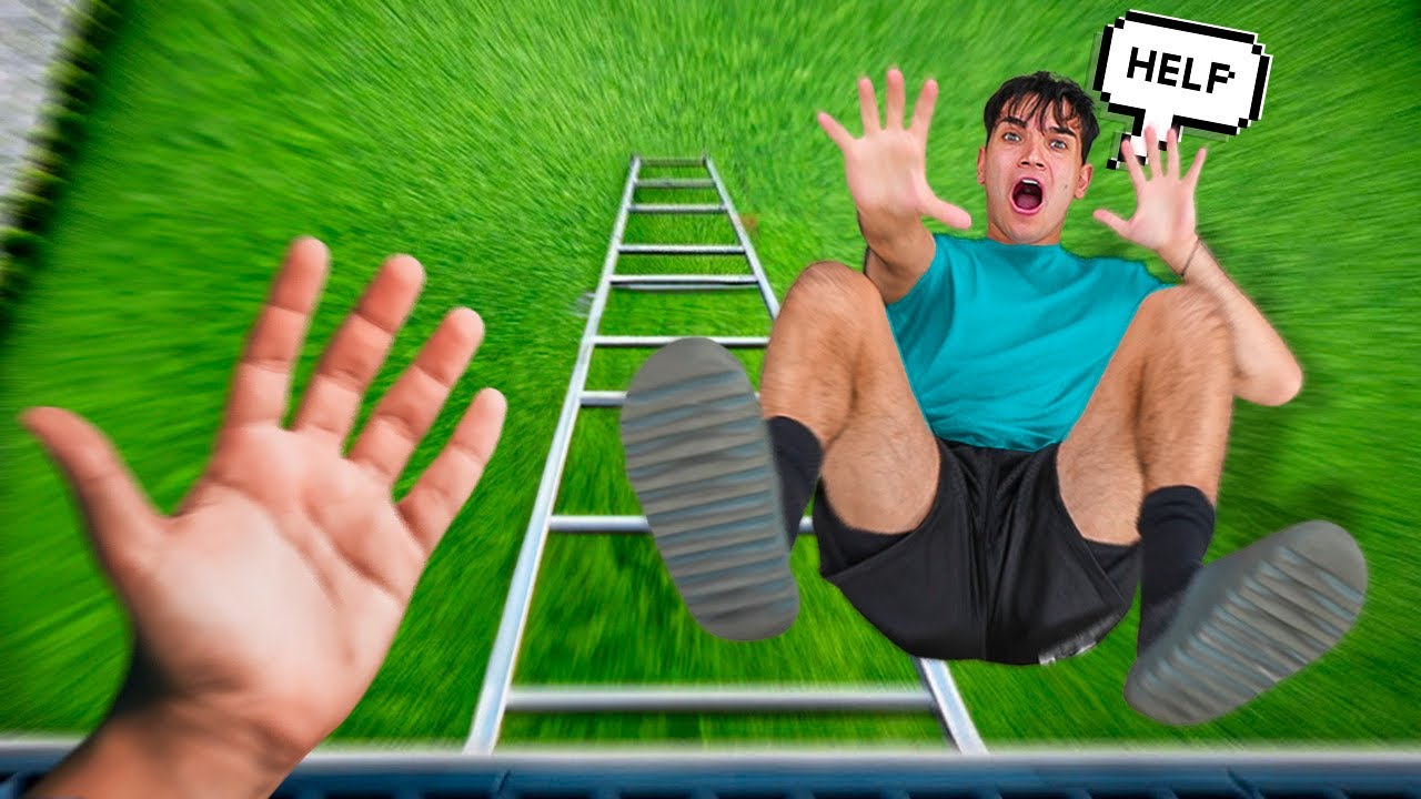 I FELL DOWN THE LADDER!!