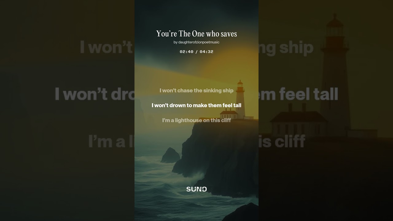 You're The One who saves