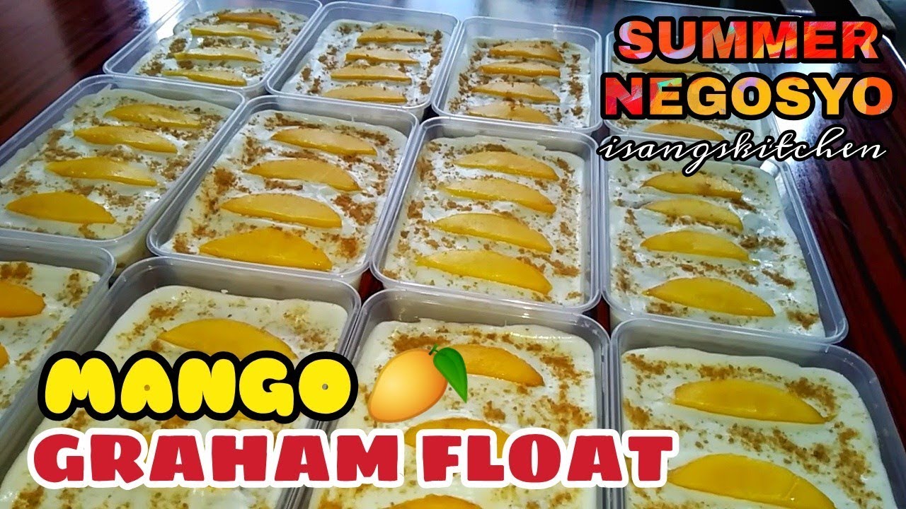 WITH COSTING MANGO GRAHAM FLOAT| HOW TO MAKE MANGO FLOAT| NEGOSYONG MANGO FLOAT NGAYONG SUMMER