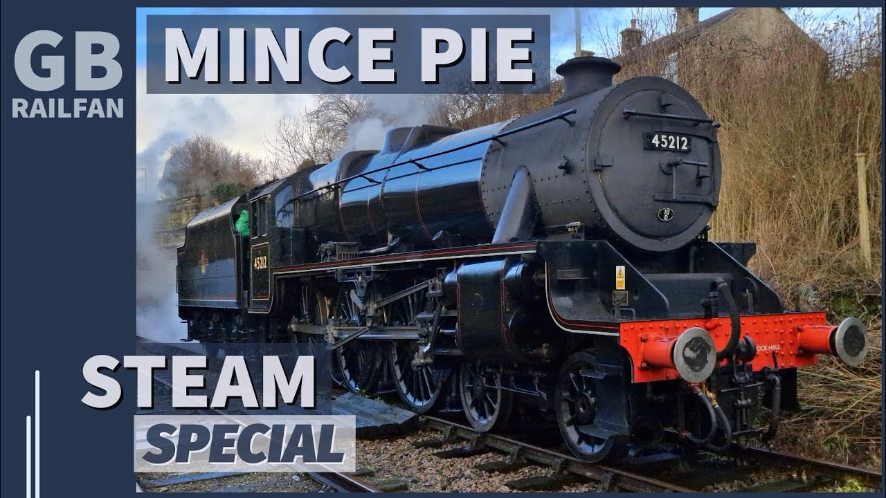 Mince Pie Steam Special - The Wensleydale Railway - 28/12/2024