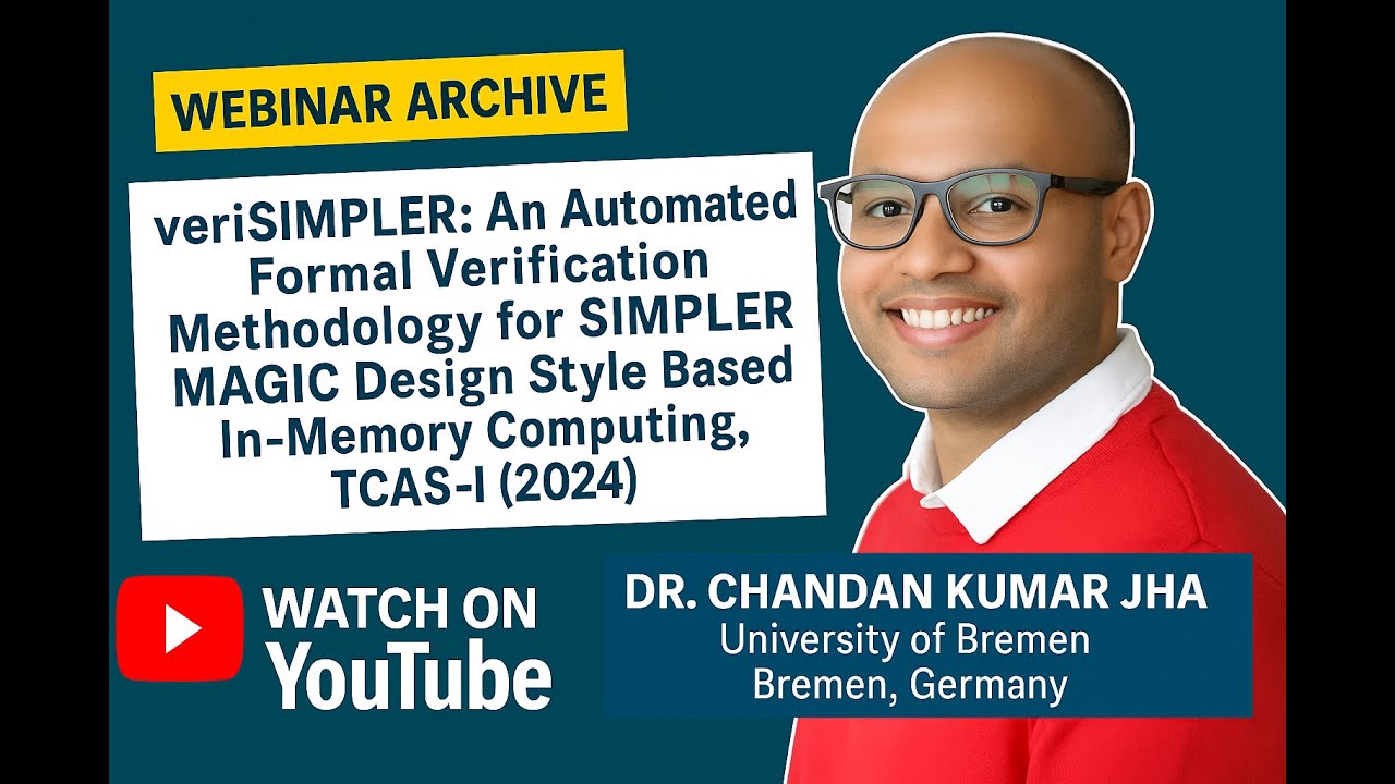 Automated Formal Verification Methodology for SIMPLER MAGIC Design Style Based In-Memory Computing