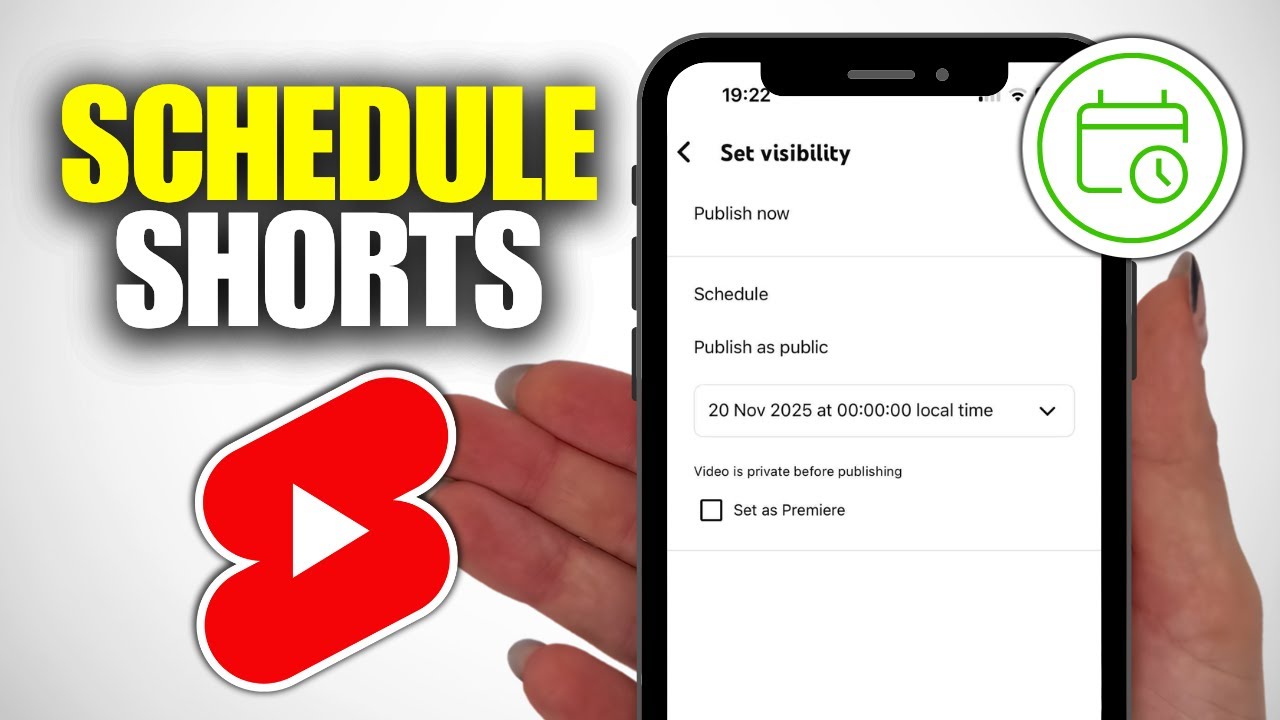 How To Schedule YouTube Shorts On Mobile
