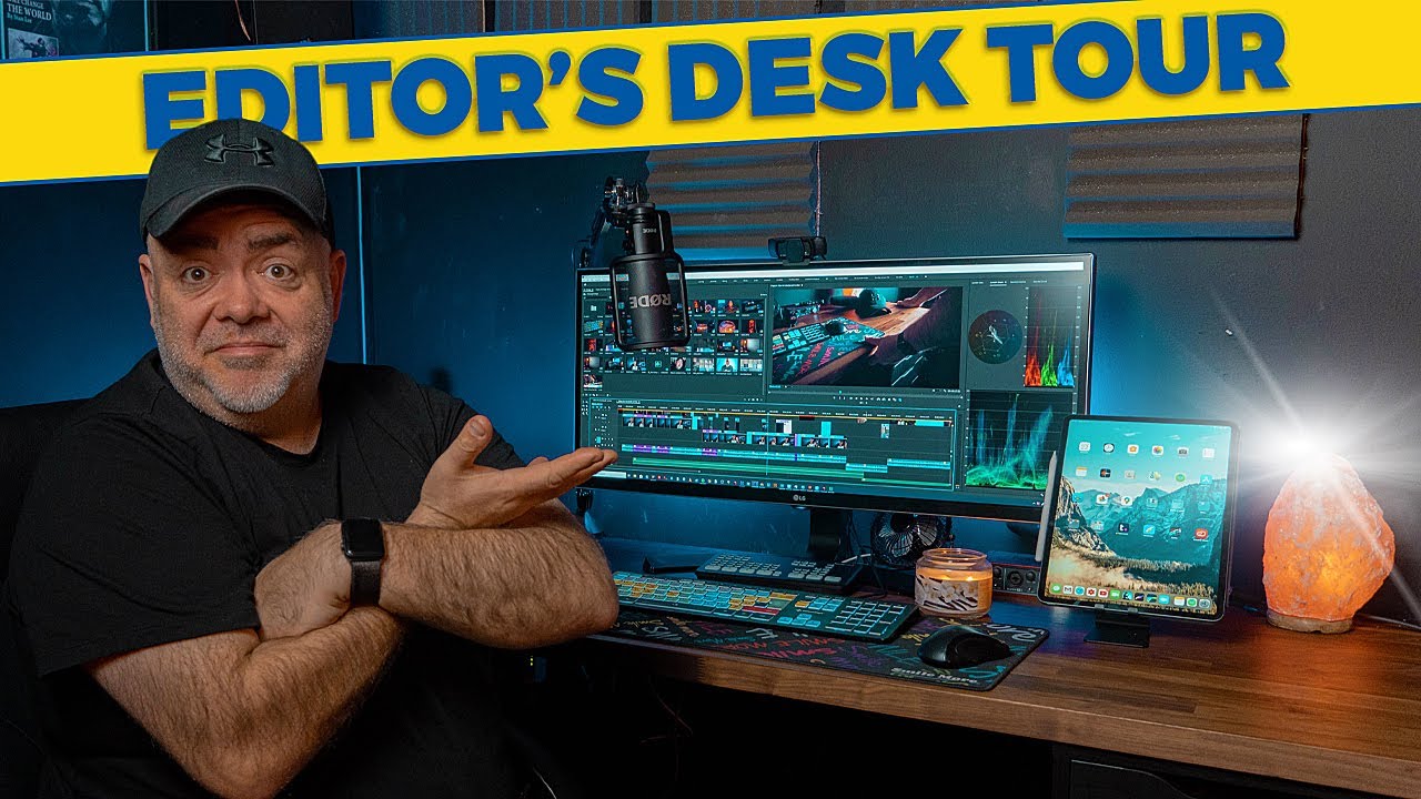 Video Editing Setup 2020 | IKEA Desk Tour