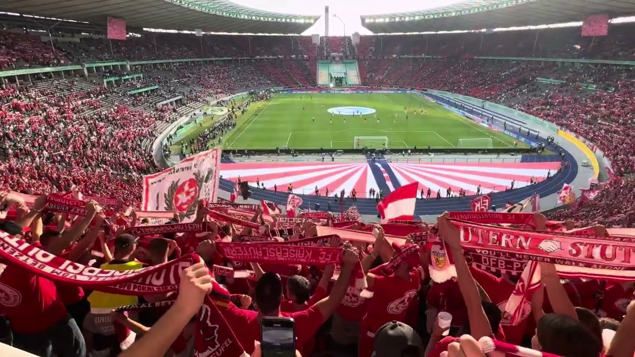 #betze #ontour #1fckaiserslautern Pokalfinale 2024 👹🔴⚪️🔴