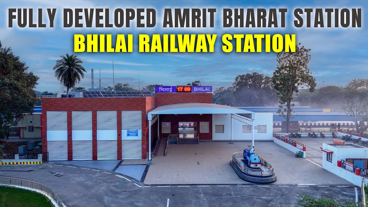 Bhilai Railway Station: Chhattisgarh’s 1st Fully Renovated Station Under Amrit Bharat Scheme
