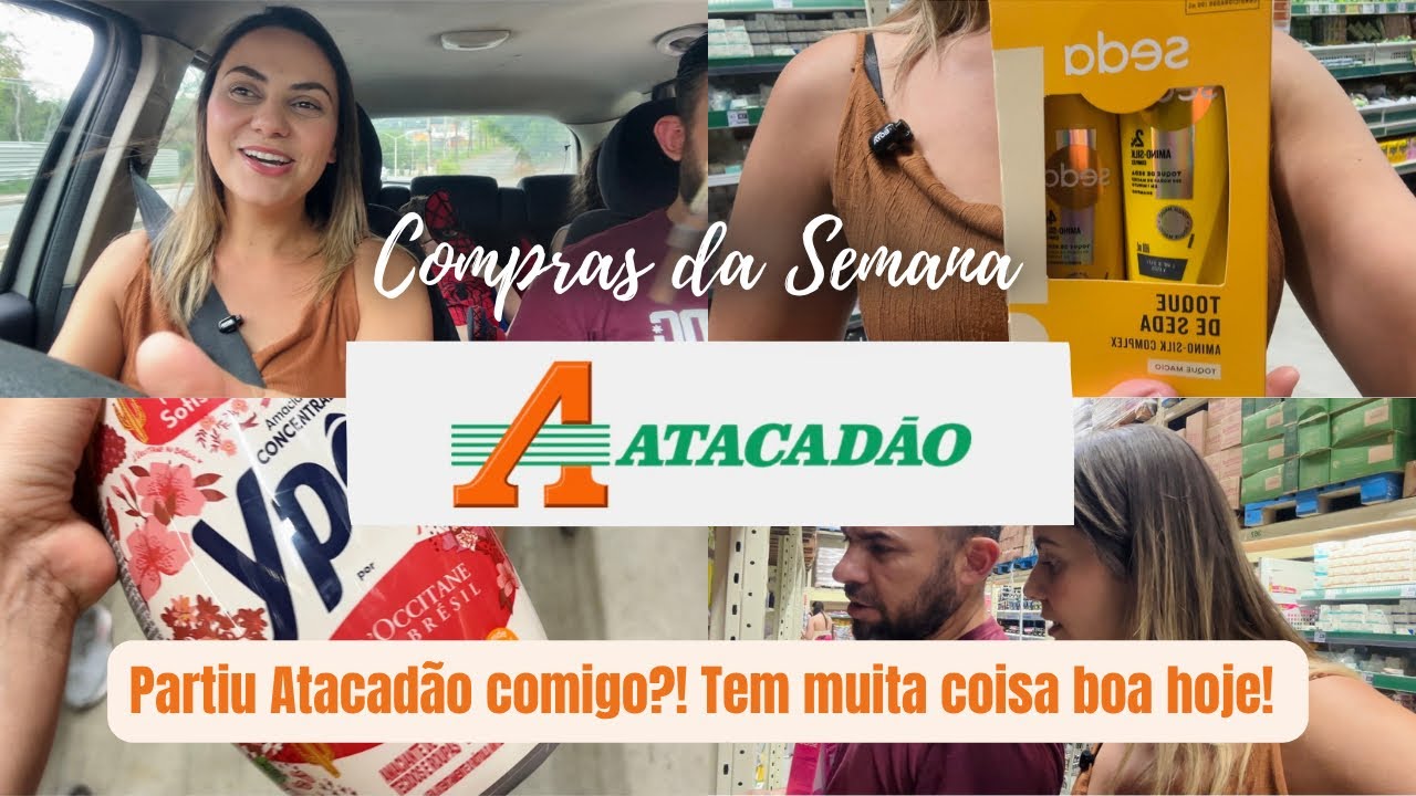 COMPRAS DA SEMANA NO ATACAD&Atilde;O | Pre&ccedil;o Bom 💰 | Quanto deu?