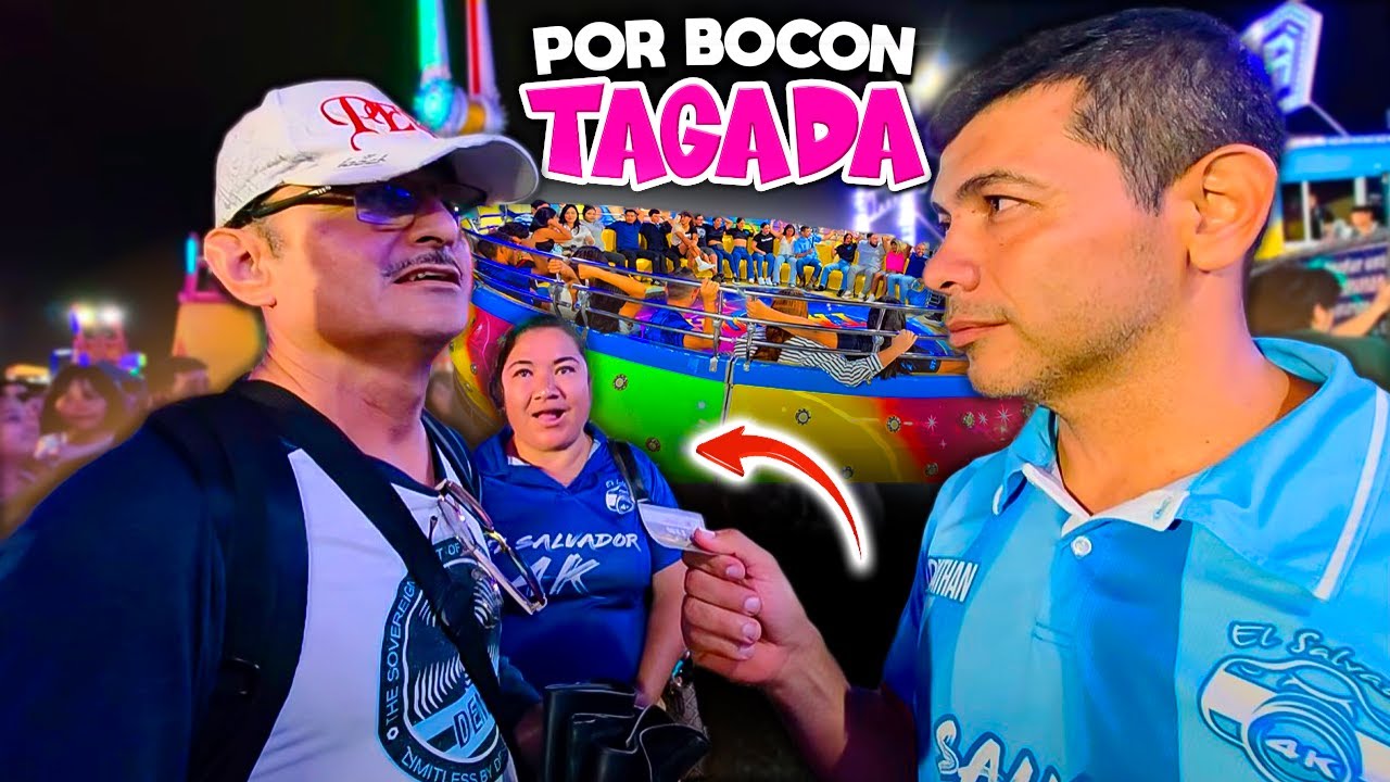 Retamos al Tío a subirse al Tagada por hablar mal de la plaga ¿crees que se suba?
