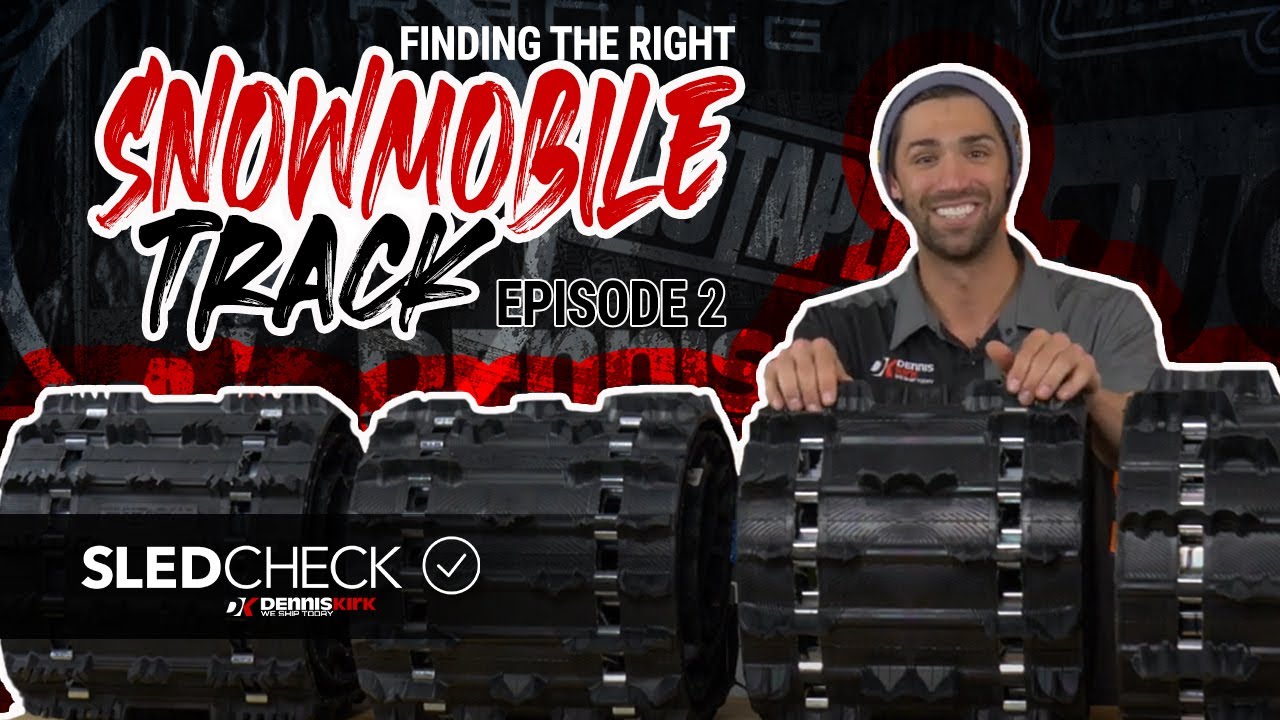 How to find the right #snowmobile track | SLED CHECK: Episode 2