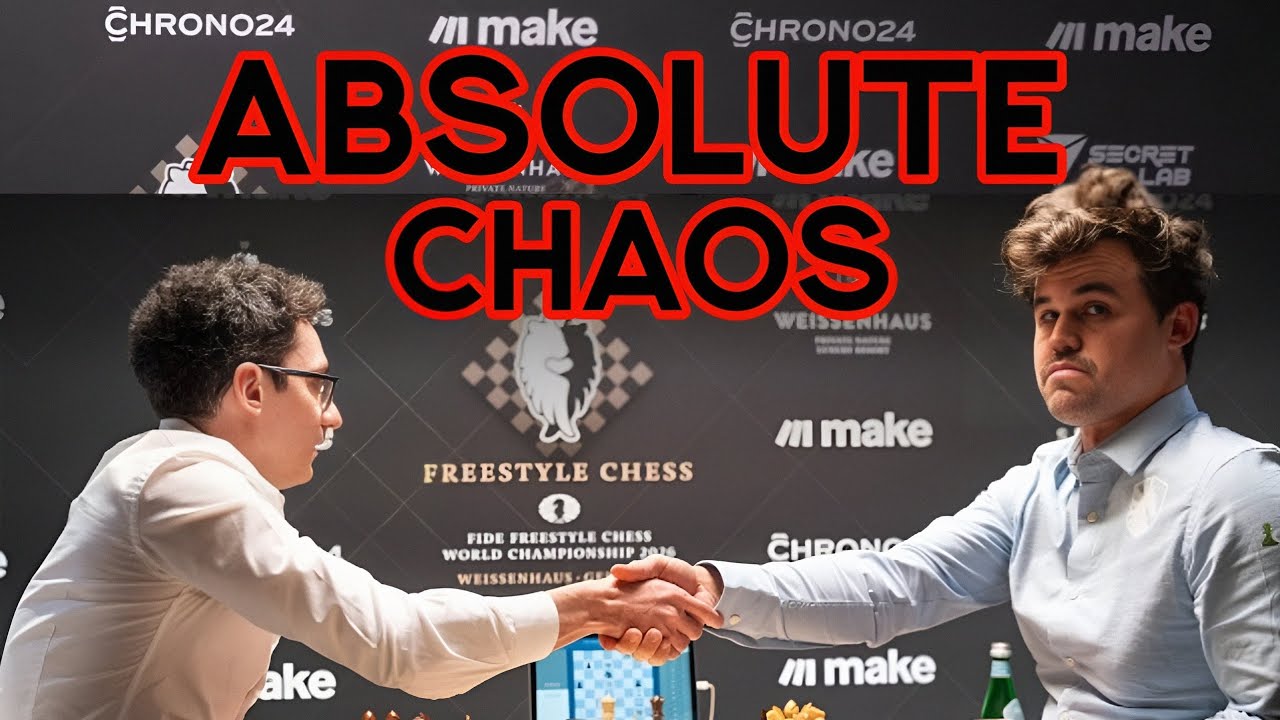 FINALS GAME 3 | Magnus Carlsen vs Fabiano Caruana | FIDE Freestyle Chess World Championsip