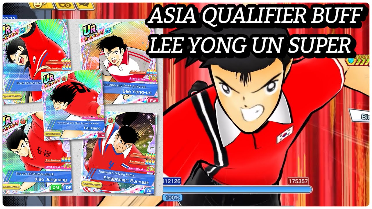 LEE YONG UN AND CHA INCHEON REVAMP WITH BUFF ASIA😍. CAPTAIN TSUBASA DREAM TEAM