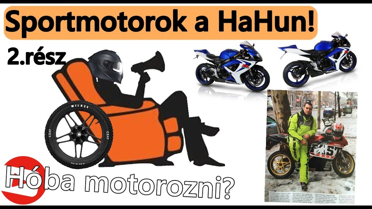 Sportmotorok piaca a Hahun! | Hóban motorozni? | Fotelmotoros | 2.rész