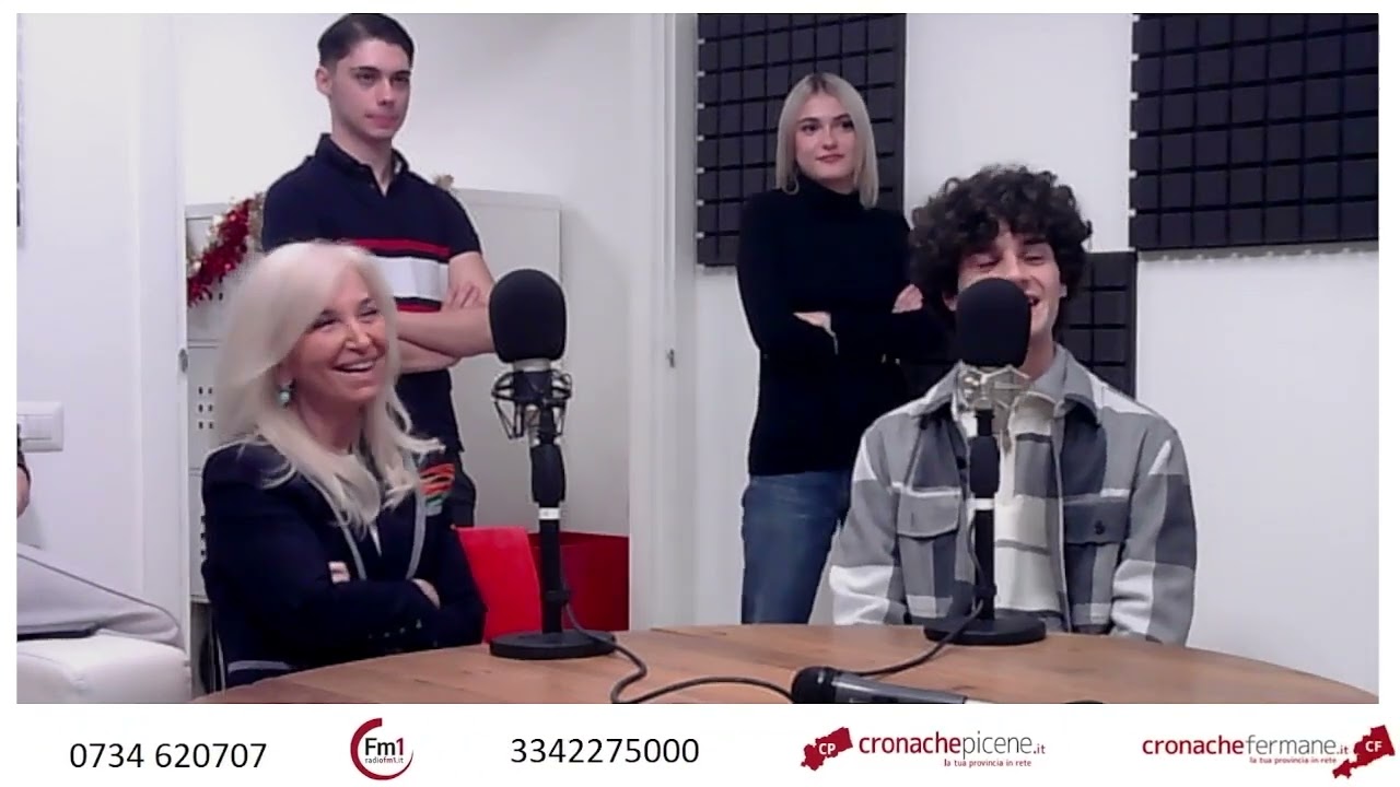 in radio la dirigente dell'ITT Montani di Fermo, Stefania Scatasta