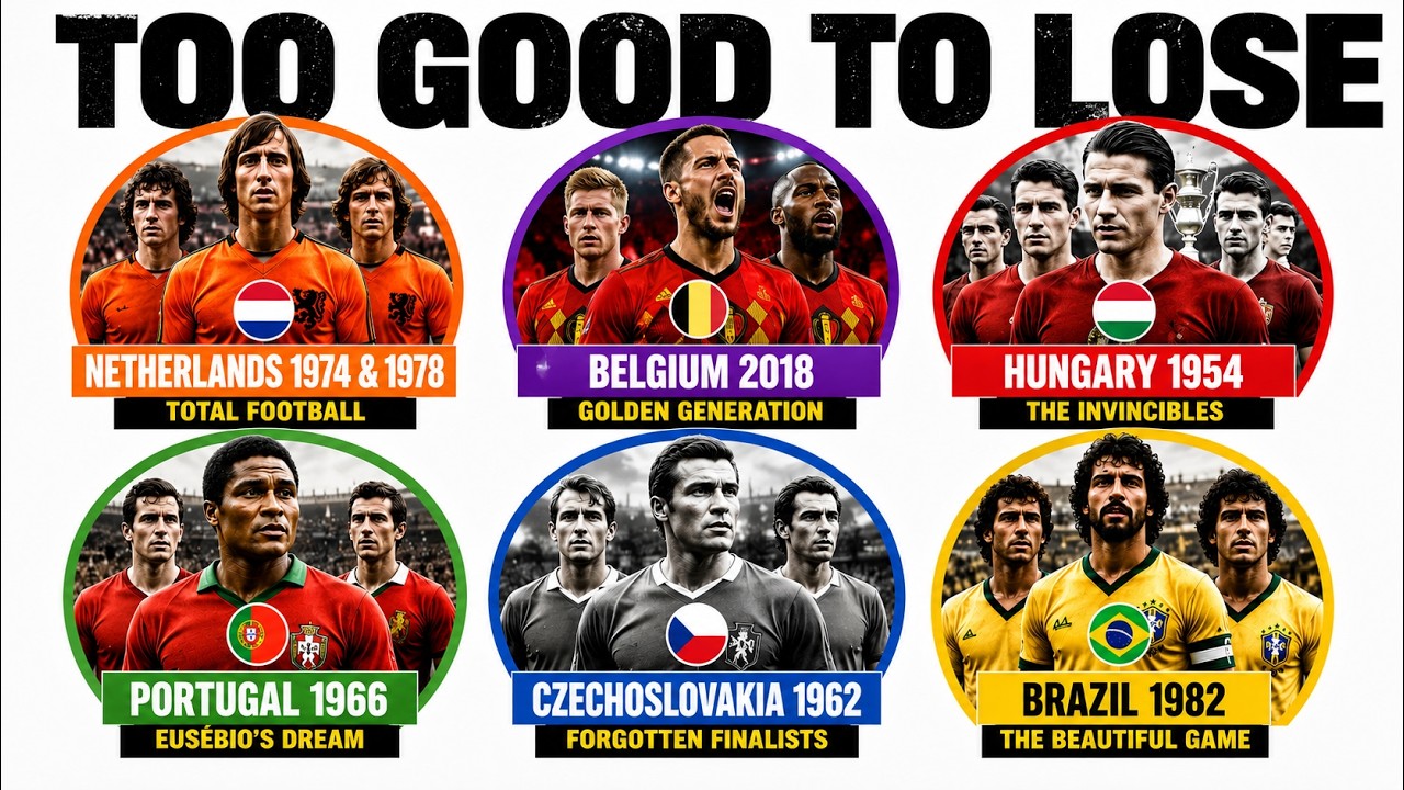 The Most Feared World Cup Teams That Never Won