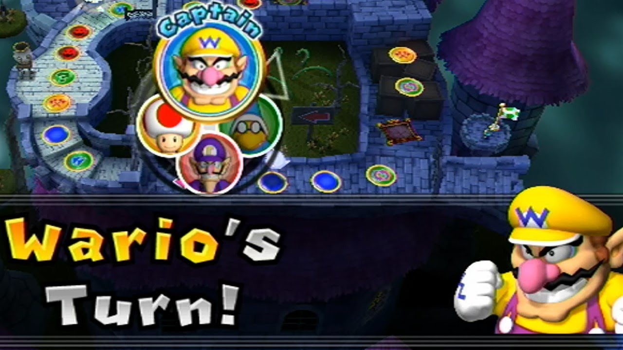 Mario Party 9◆Solo Mode #44 Wario◆Boo's Horror Castle