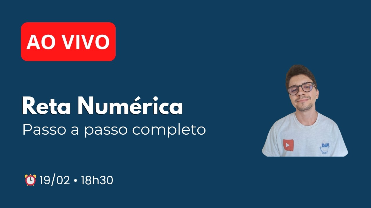 APRENDA RETA NÚMERICA COMPLETAMENTE