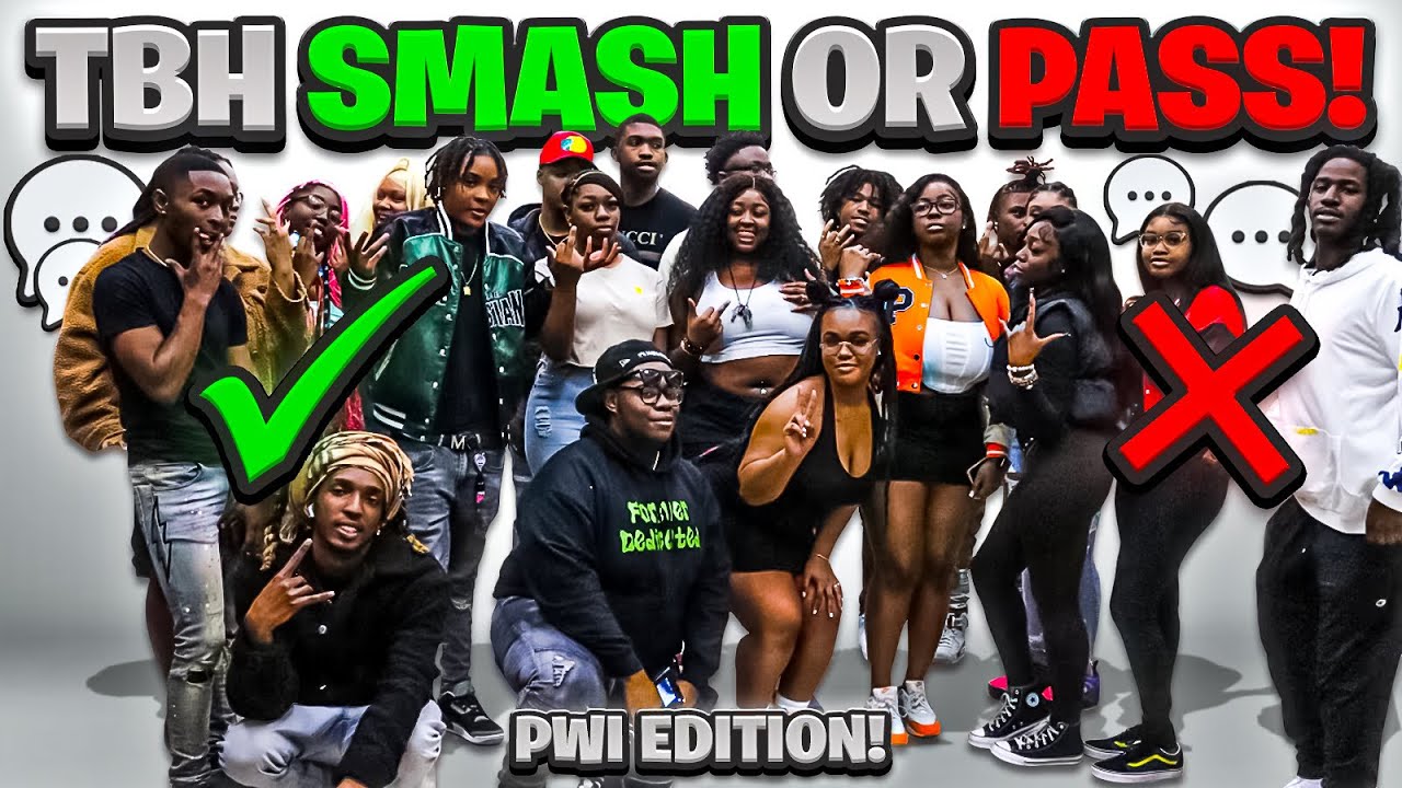 TBH SMASH OR PASS: PWI EDITION #college #tbh #smashorpass