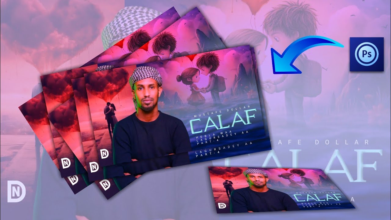 How to make a THUMBNAIL for Youtube videos | ps touch Tutorial |episode 1. @naztodesign2509