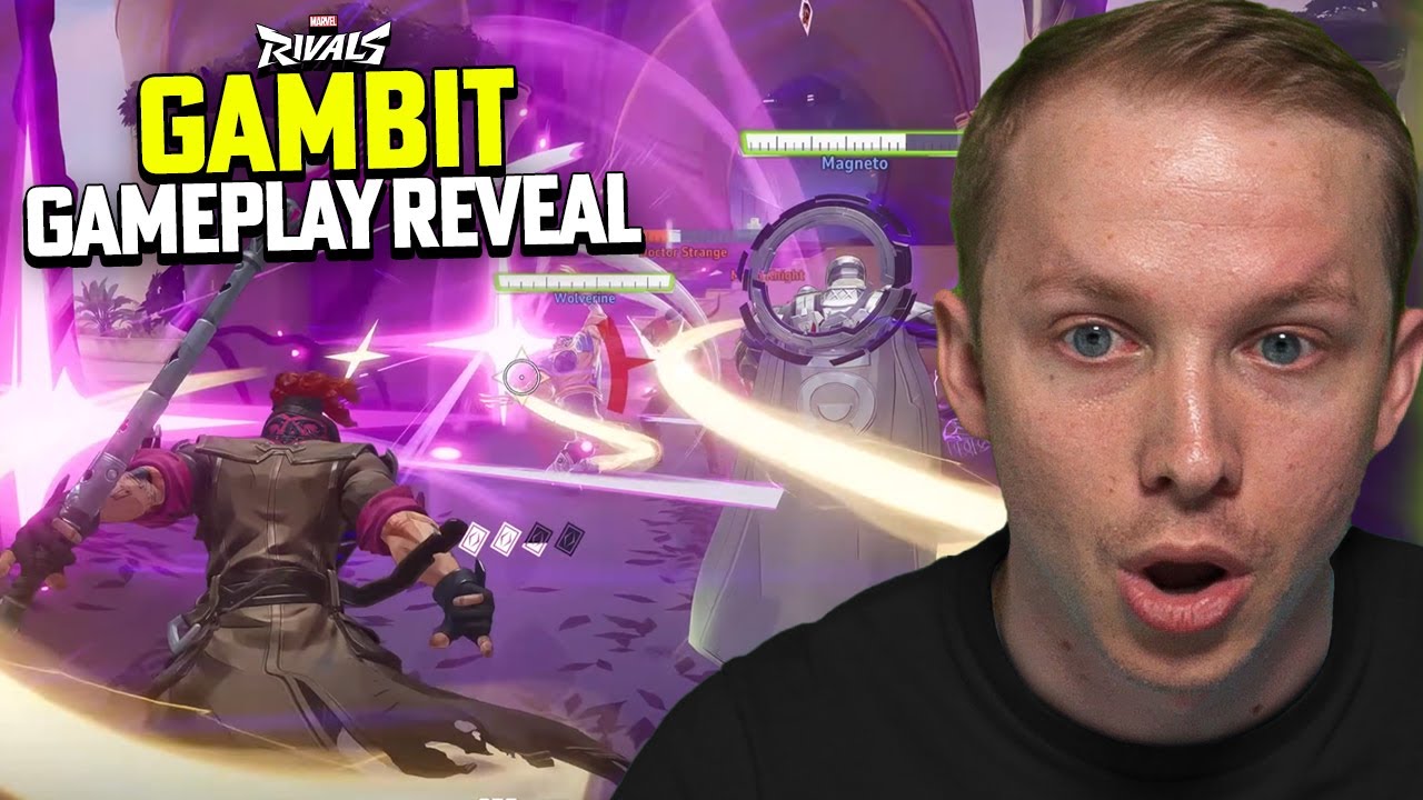 GAMBIT IS FINALLY HERE IN MARVEL RIVALS!! | Jay3 Reacts to GAMBIT GAMEPLAY TRAILER