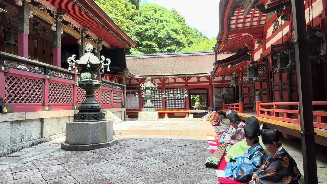 神楽 榊 令和７年７月２６日 談山神社 奉納