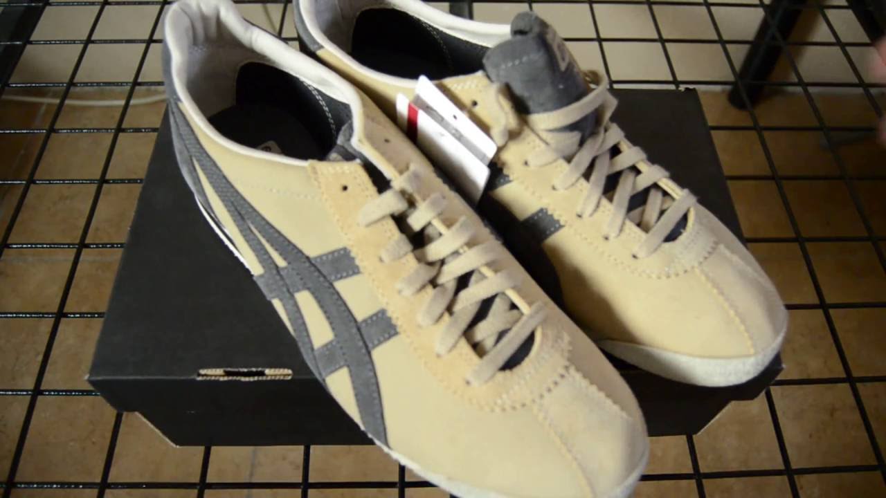Onitsuka Tiger Corsair Sand/Dark Grey (Unboxing)