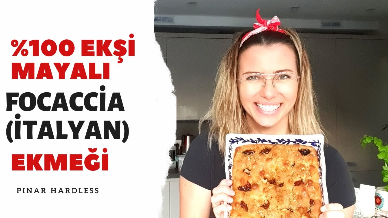 En Lezzetli ekmek 💯 EKŞİ MAYALI FOCACCİA Nasil yapilir? |Bu ekmek favoriniz olucak‼