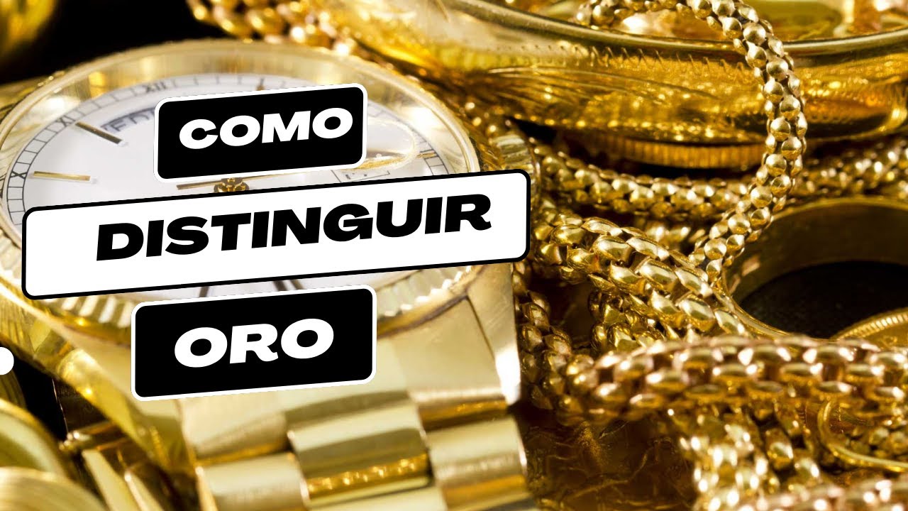TRUCO CASERO: Cómo Saber distinguir ORO PLATA y PLATINO