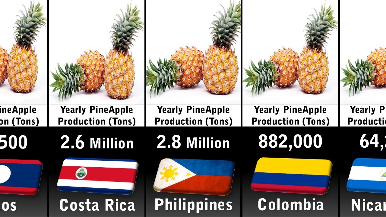Pineapple Production by Country 2023