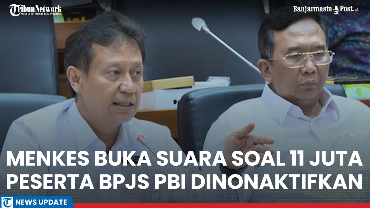 Menkes Budi Gunadi Sadikin Buka Suara soal 11 Juta Peserta BPJS PBI Dinonaktifkan