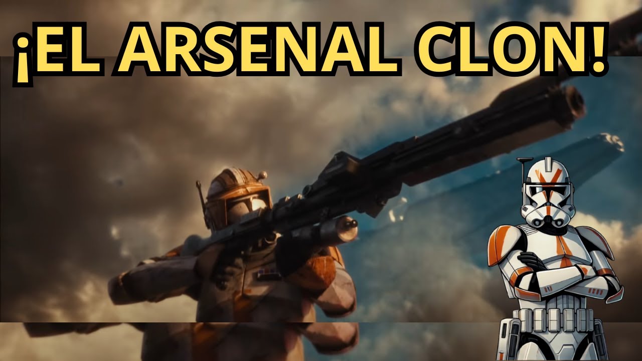 🔹 El Arsenal del Ejército Clon: TODAS sus Armas Explicadas