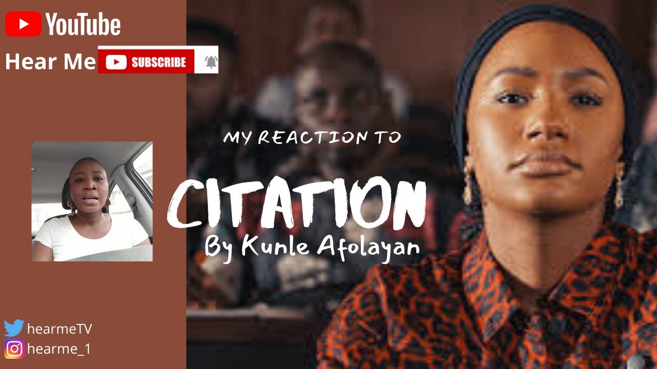 CITATION THE MOVIE | NOT YOUR EXPECTATION | MY REACTION #CITATION #HEARME #NETFLIX #SALGTV