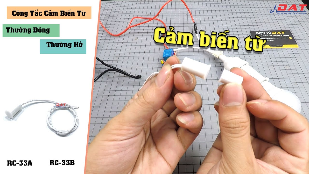 Công Tắc Cảm Biến Từ Thường Đóng Thường Hở | Điện tử DAT