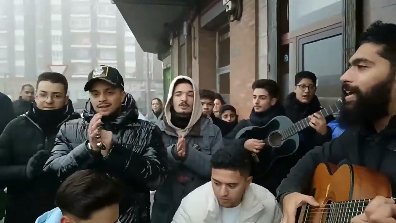 Pasacalles de los jóvenes de la Iglesia de Armunia León 18-12-23  Zona de Armunia