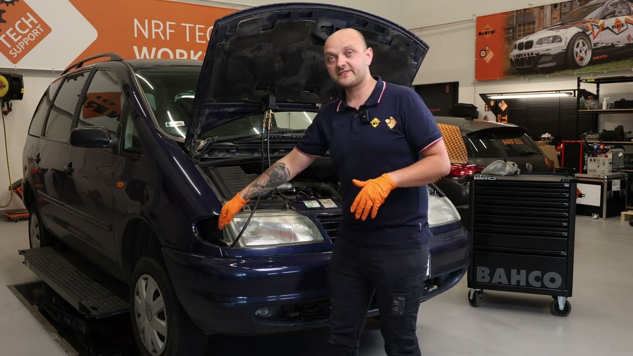 Air conditioning repair in the Volkswagen Sharan | How to replace compressor, condenser and hoses?