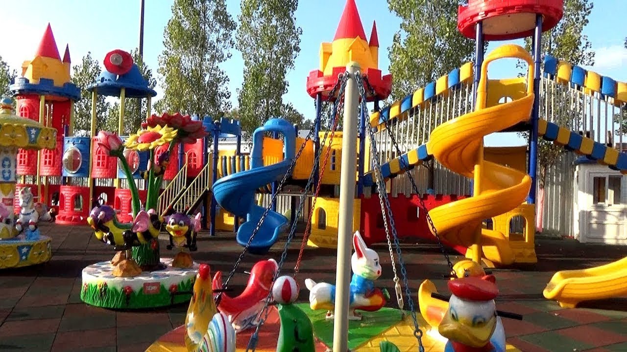 Fun Outdoor Playground for kids and family || Children Play Center at Dhaka