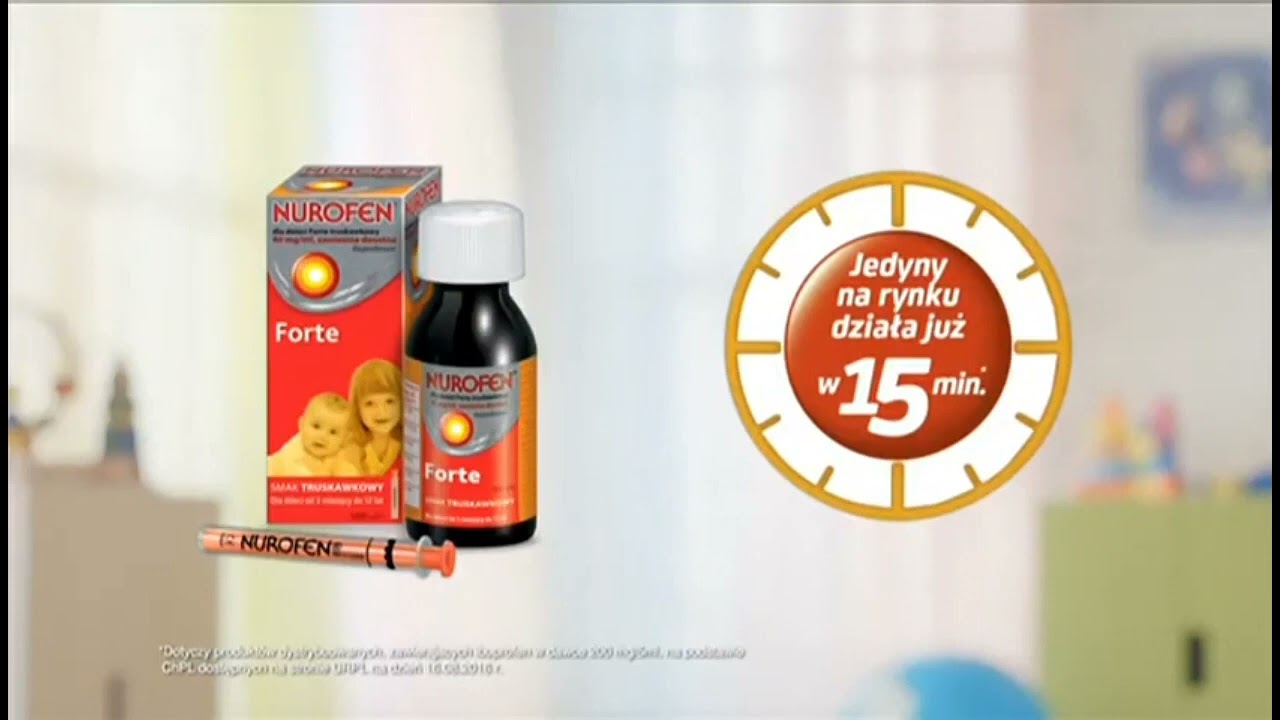[Reupload] Reklama Nurofen Forte z 2016 roku