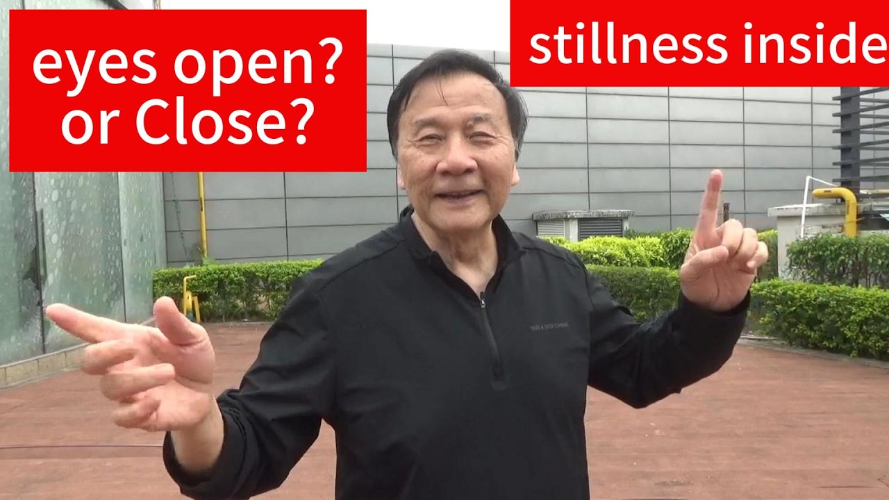 Глаза открыты или закрыты. Тишина внутри. #zhinengqigong #taichi #taoteching #qigongtaichi #qigong