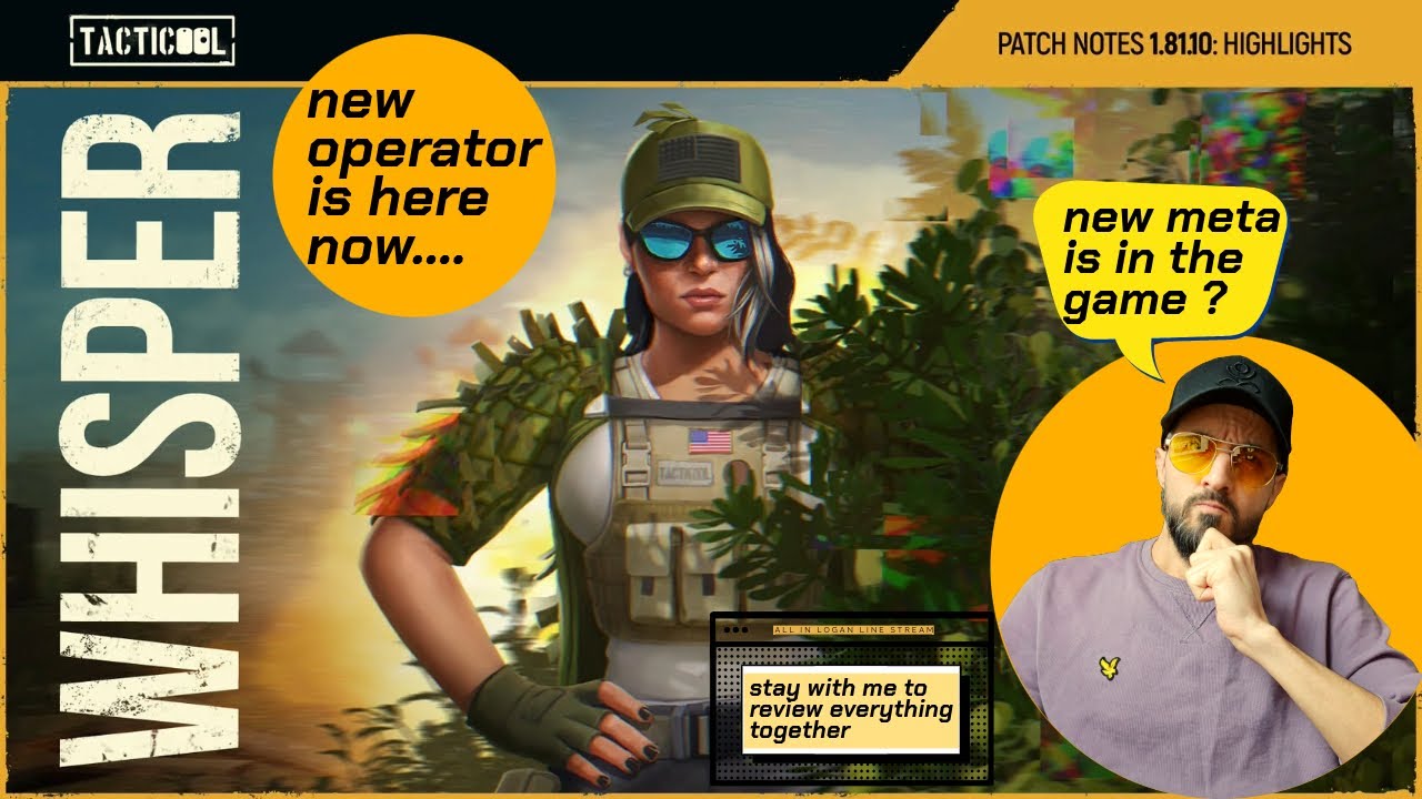 LoganYtube | 🔴 Tacticool - Whisper New operator ! - Livestream #372 | 19/04/2025